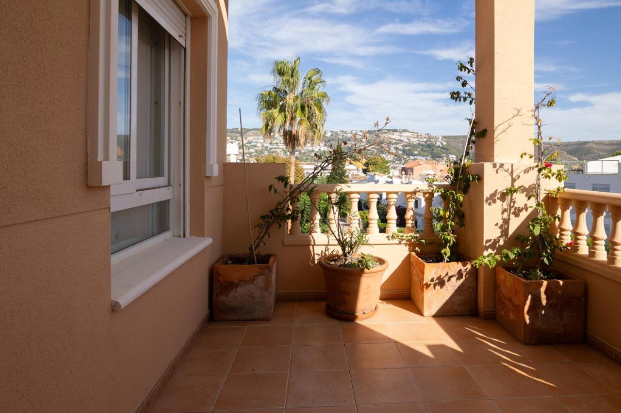 Javea Terraza + Piscina + Vistas Al Mar Platja de Larenal 외부 사진