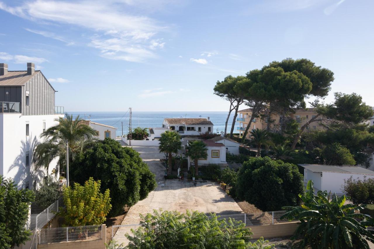 Javea Terraza + Piscina + Vistas Al Mar Platja de Larenal 외부 사진