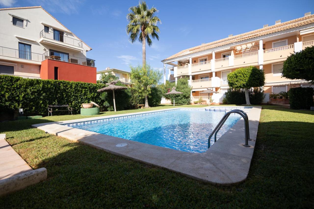 Javea Terraza + Piscina + Vistas Al Mar Platja de Larenal 외부 사진