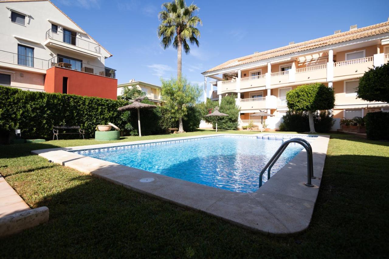 Javea Terraza + Piscina + Vistas Al Mar Platja de Larenal 외부 사진