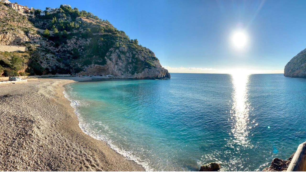 Javea Terraza + Piscina + Vistas Al Mar Platja de Larenal 외부 사진
